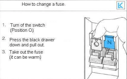 Replace fuse outlet