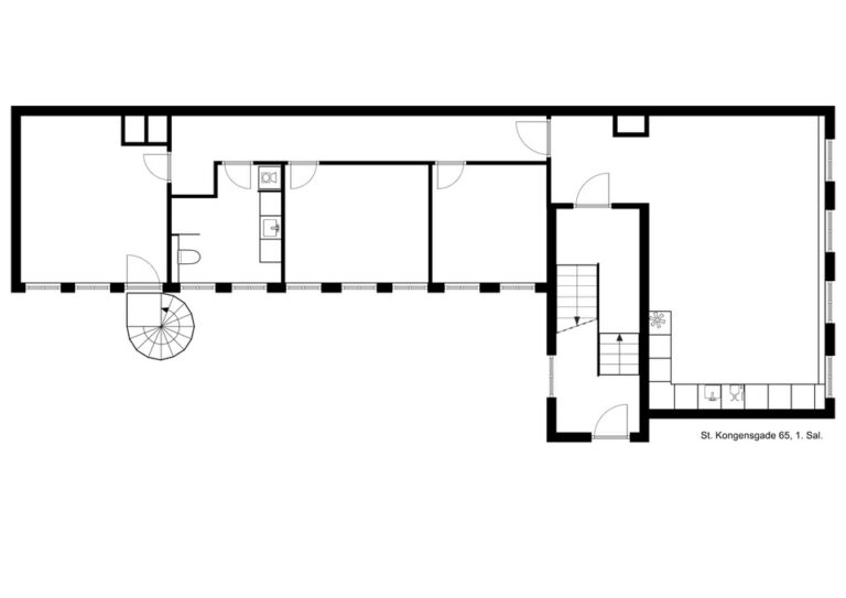 St. Kongensgade 65A, 1.Sal