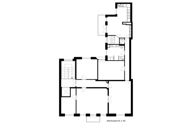 Østerbrogade 46, 3. Sal