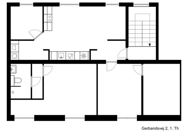 Gerbrandsvej 2, 1. Th